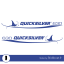 Stickers Quicksilver 630 manta pour bateau