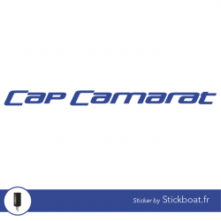 Stickers Jeanneau Cap Camarat pour bateau