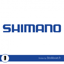 Stickers Shimano pour bateau