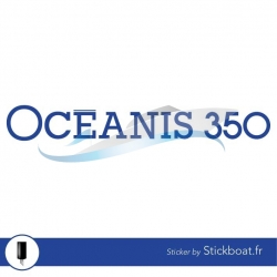Stickers Océanis 350 pour bateau