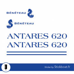Stickers KIT antarès 620 pour bateau