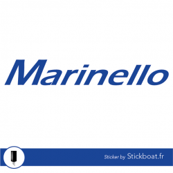 Stickers Marinello (1 coul) pour bateau