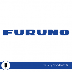 Stickers Sticker Furuno (modèle 1) pour bateau