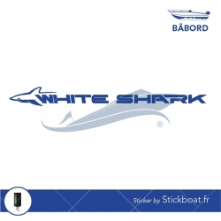 Stickers WhiteShark 2 pour bateau