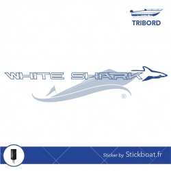 Stickers WhiteShark 3 pour bateau