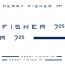 Stickers Liseret Merry Fisher 725 pour bateau