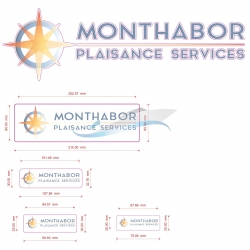 Stickers Multi monthabor pour bateau