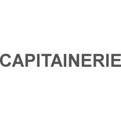 Stickers CAPITAINERIE pour bateau