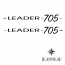 Stickers Jeanneau Leader 705 pour bateau